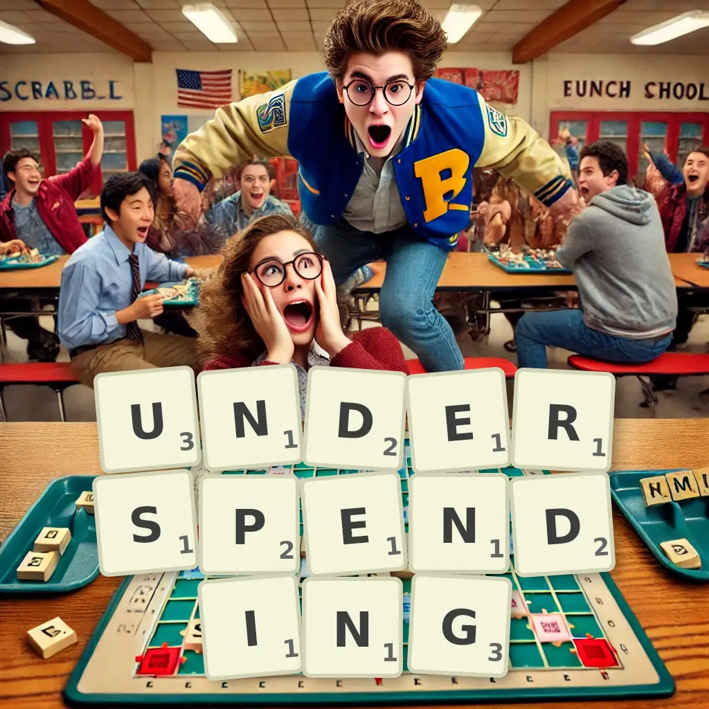 List of words with letters UNDERSPENDING Words with letters UNDERSPENDING