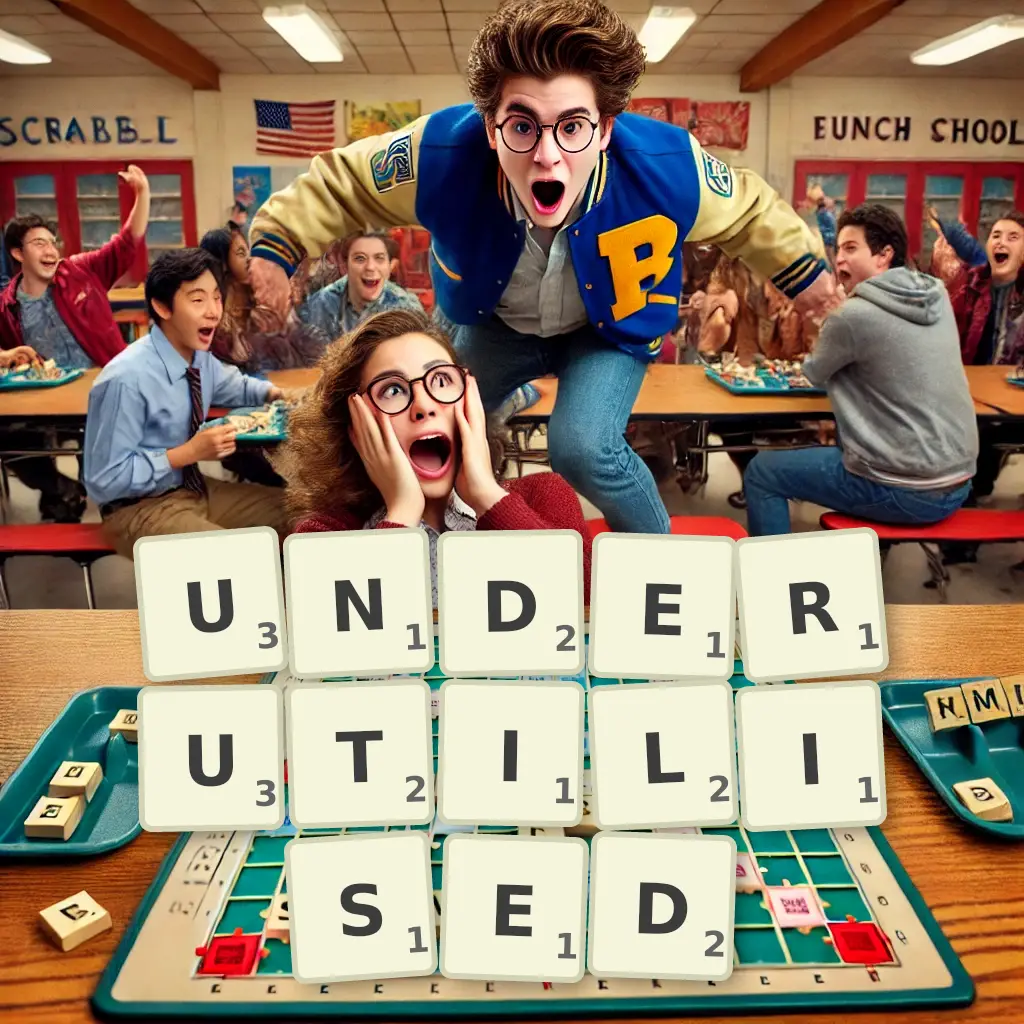 List of words with letters UNDERUTILISED Words with letters UNDERUTILISED