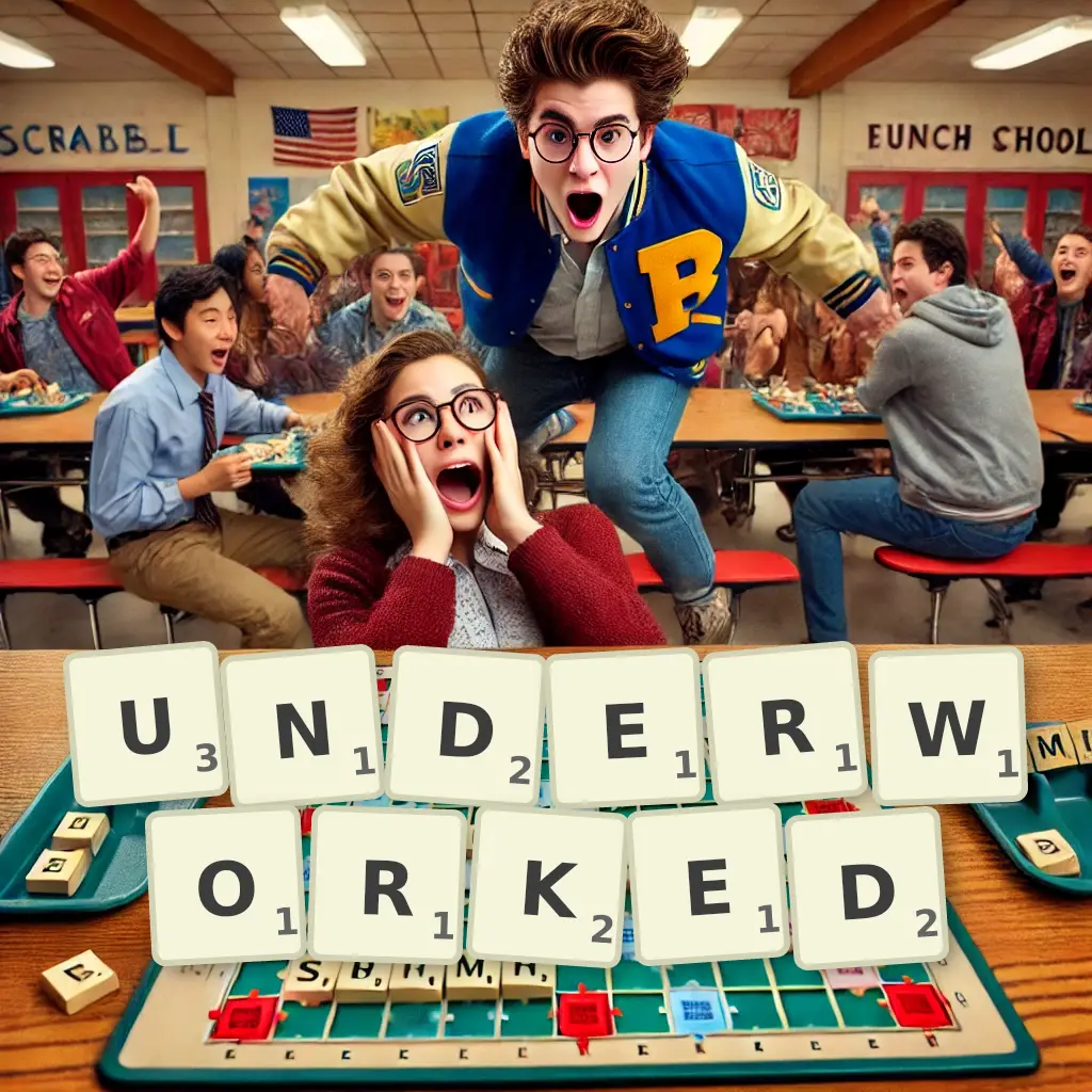 List of words with letters UNDERWORKED Words with letters UNDERWORKED