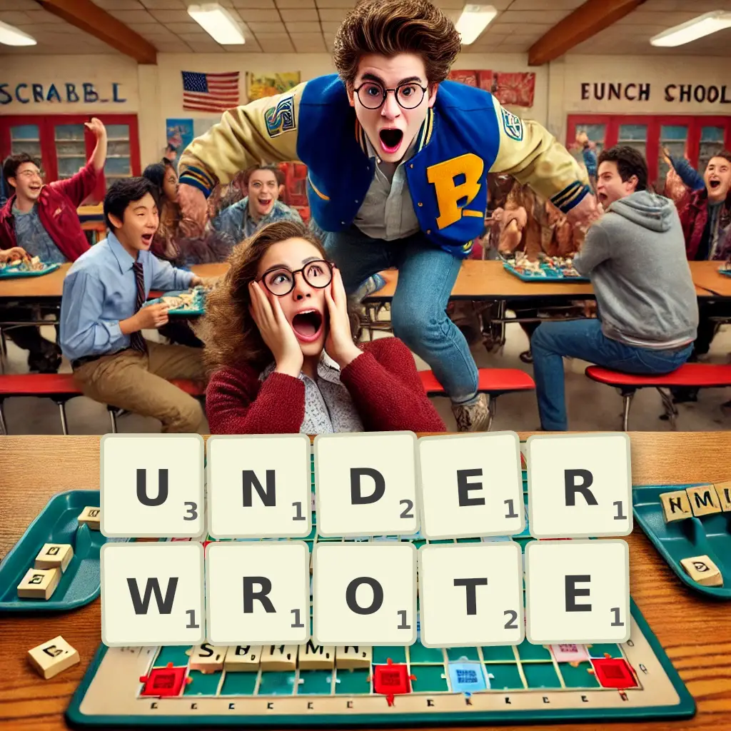 List of words with letters UNDERWROTE Words with letters UNDERWROTE