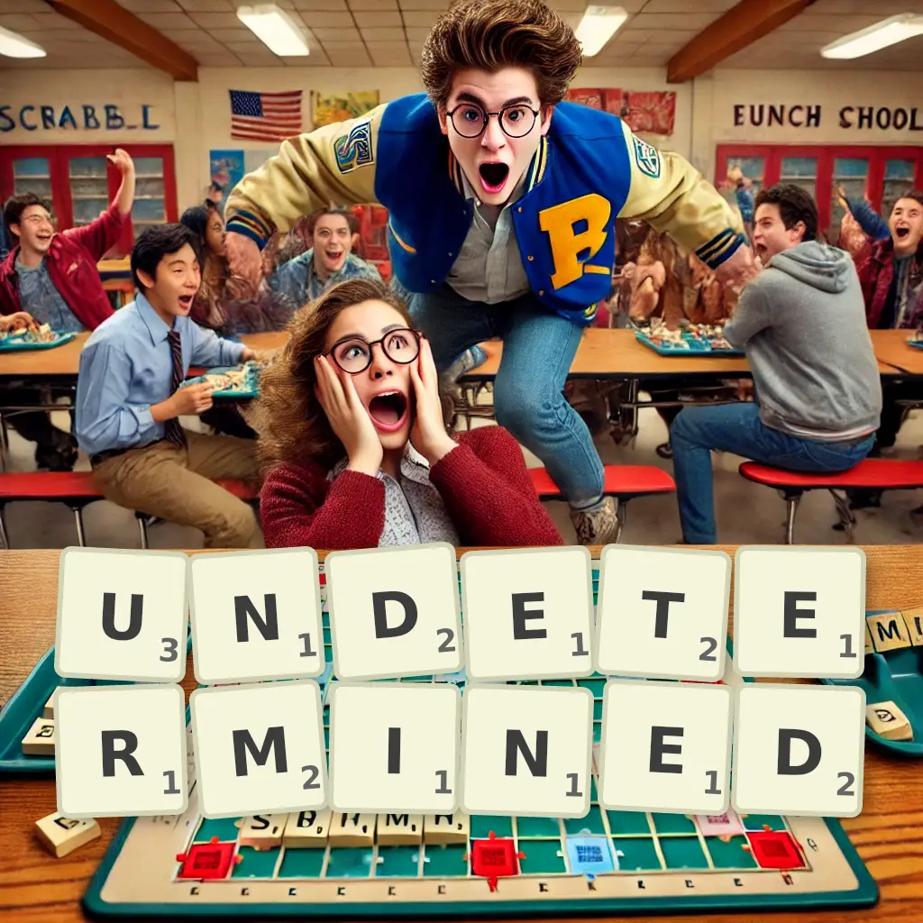 List of words with letters UNDETERMINED Words with letters UNDETERMINED