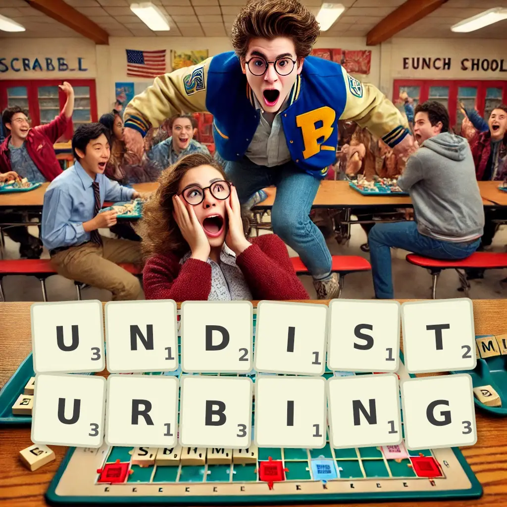 List of words with letters UNDISTURBING Words with letters UNDISTURBING
