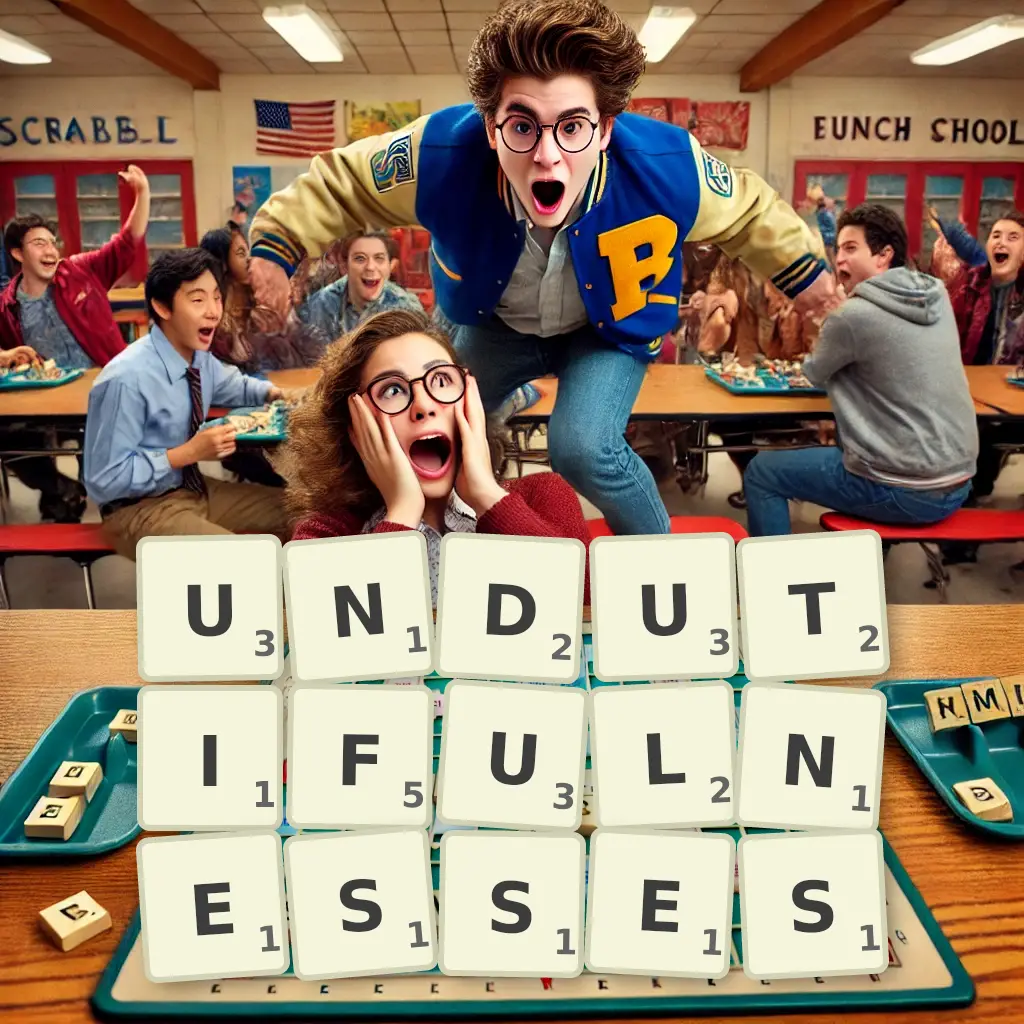 List of words with letters UNDUTIFULNESSES Words with letters UNDUTIFULNESSES