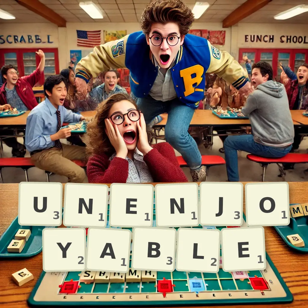 List of words with letters UNENJOYABLE Words with letters UNENJOYABLE