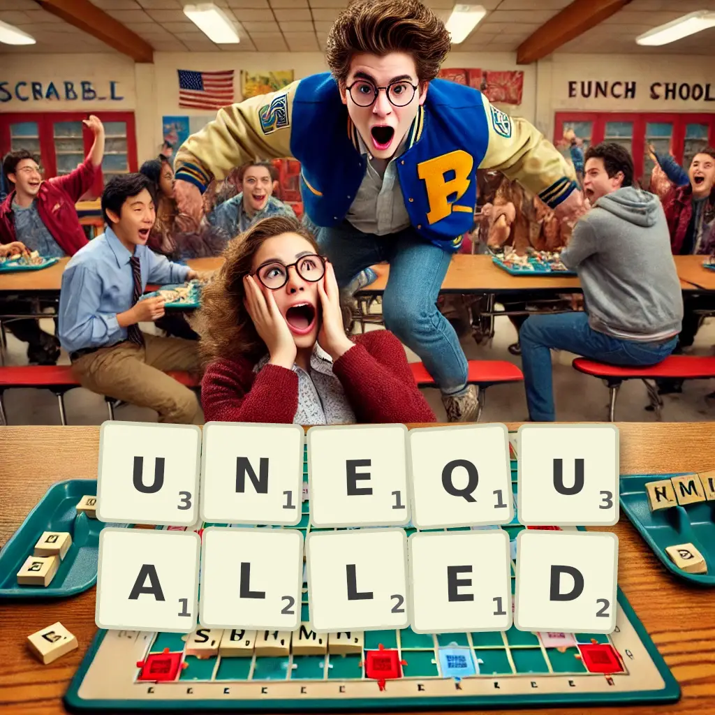 List of words with letters UNEQUALLED Words with letters UNEQUALLED