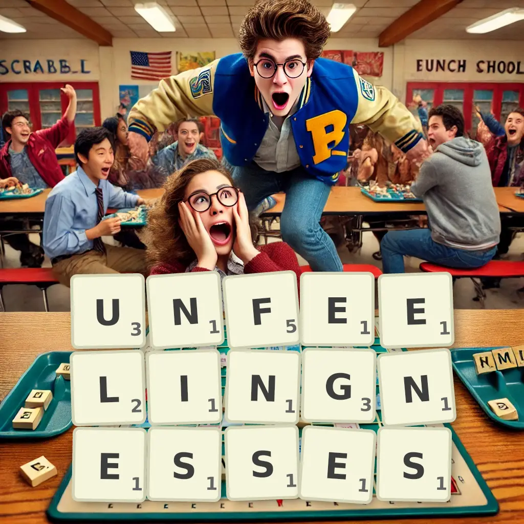 List of words with letters UNFEELINGNESSES Words with letters UNFEELINGNESSES