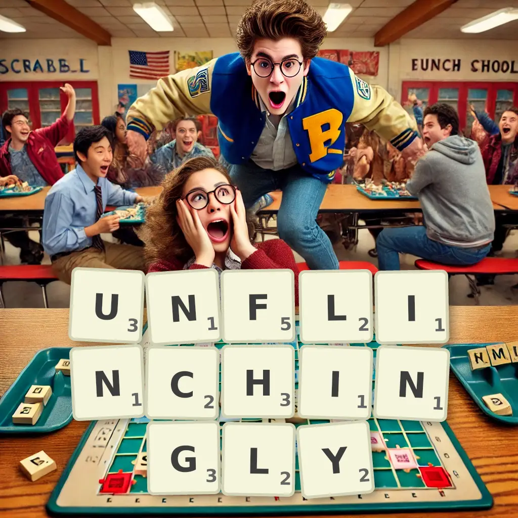 List of words with letters UNFLINCHINGLY Words with letters UNFLINCHINGLY