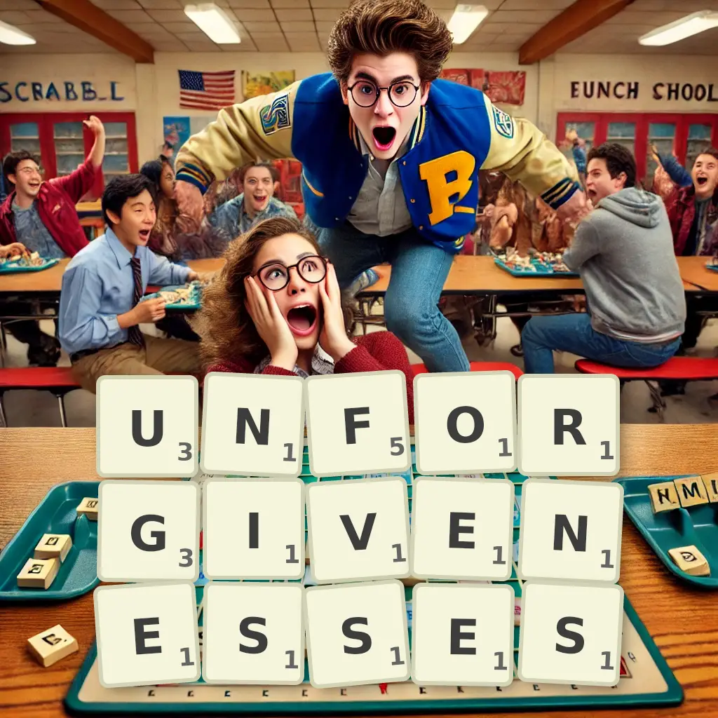 List of words with letters UNFORGIVENESSES Words with letters UNFORGIVENESSES