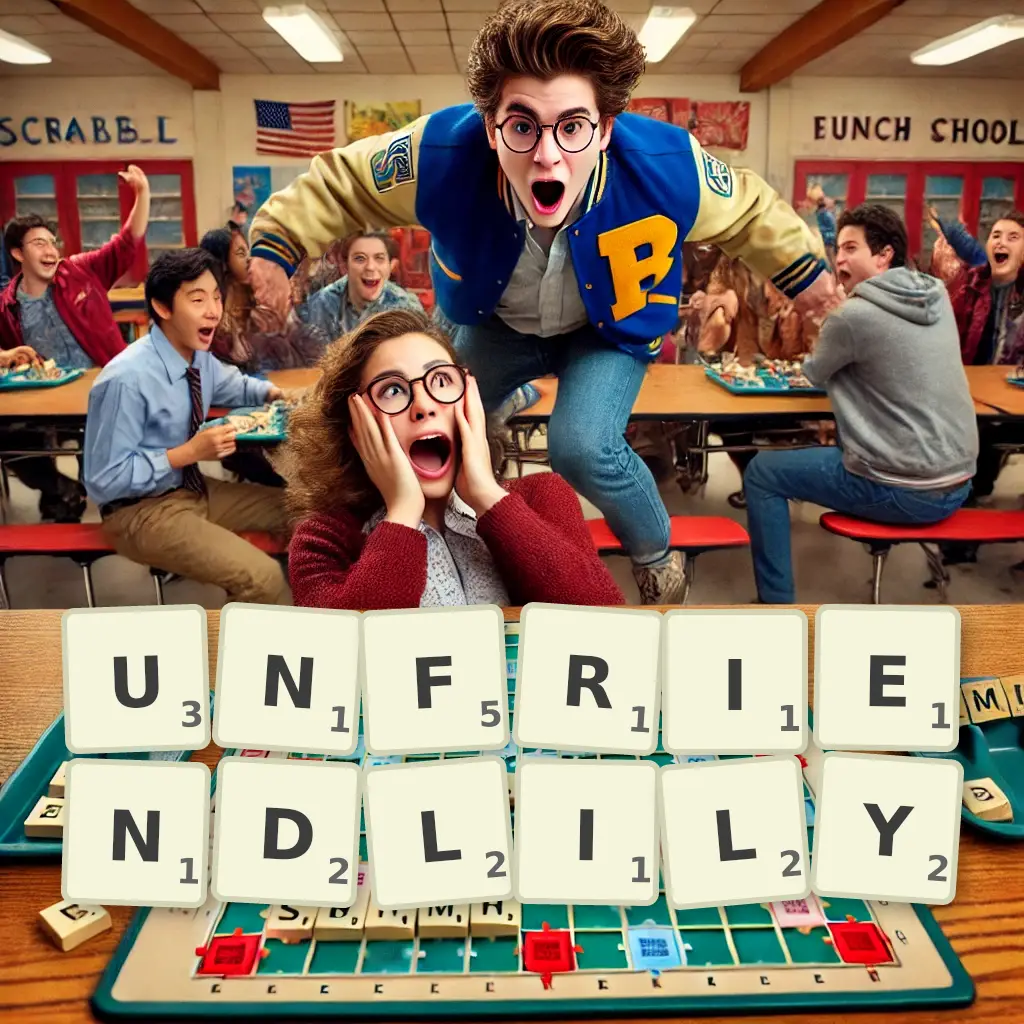 List of words with letters UNFRIENDLILY Words with letters UNFRIENDLILY