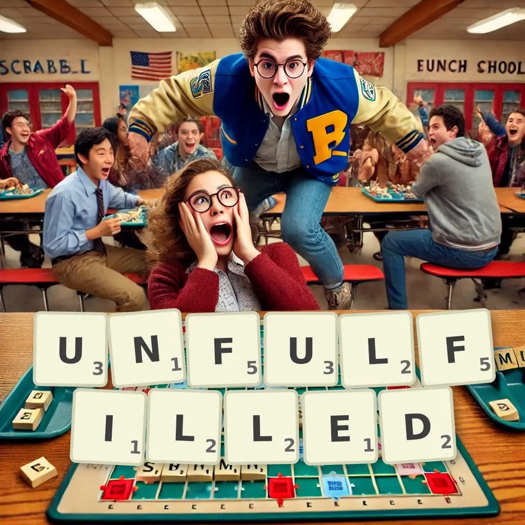 List of words with letters UNFULFILLED Words with letters UNFULFILLED
