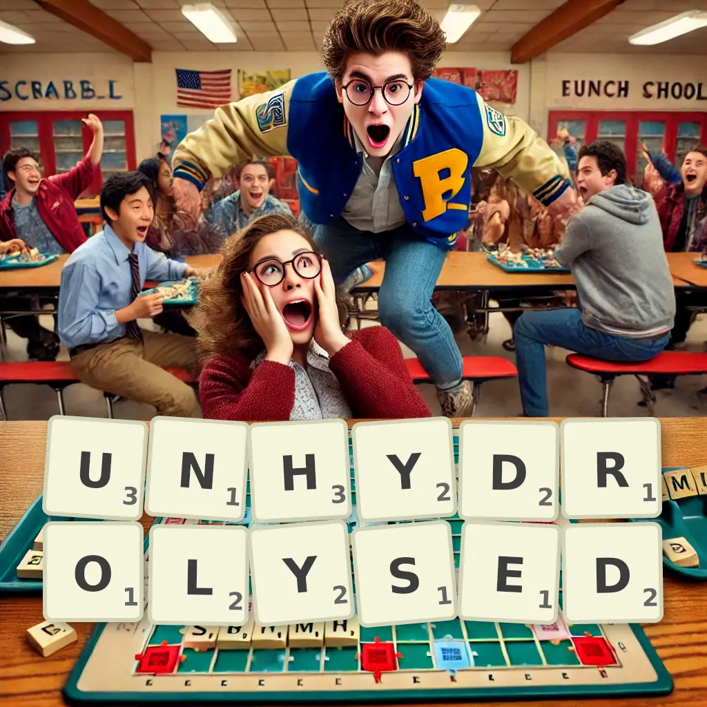 List of words with letters UNHYDROLYSED Words with letters UNHYDROLYSED