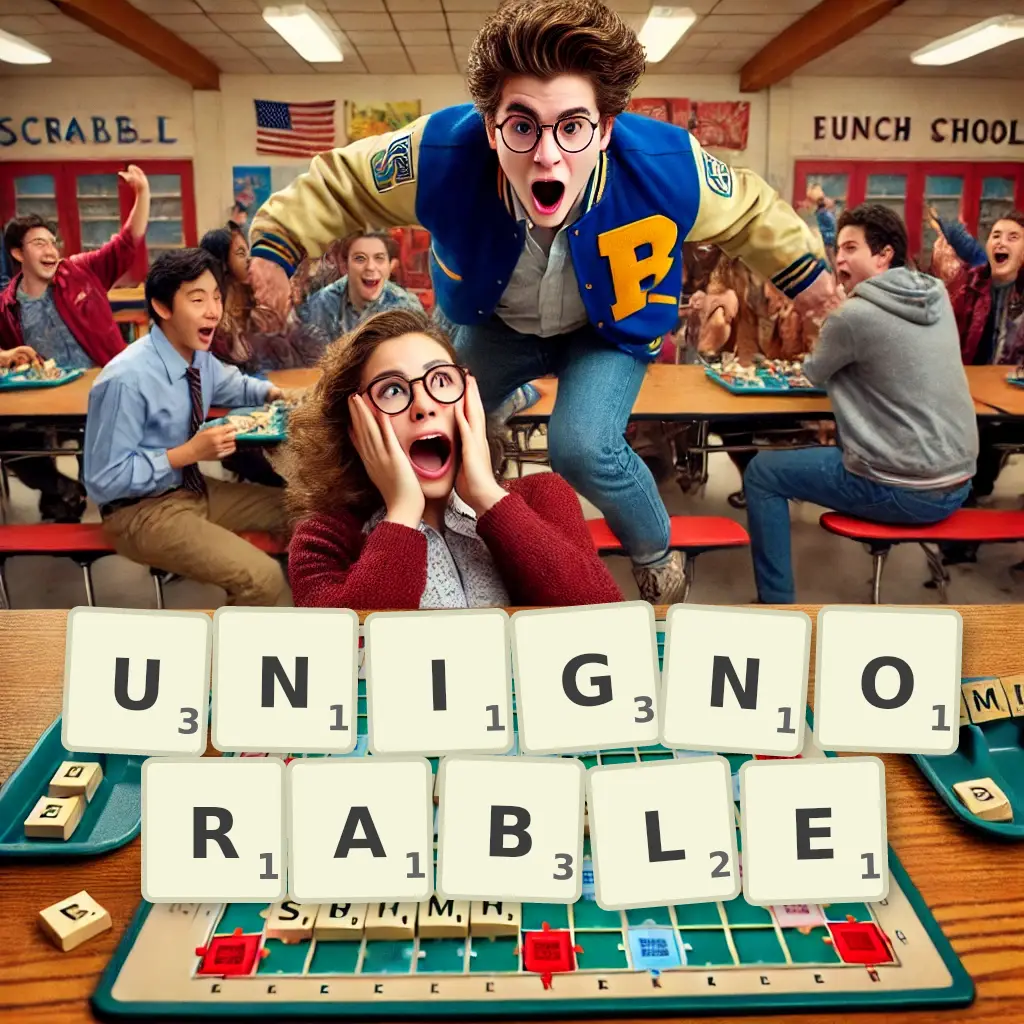 List of words with letters UNIGNORABLE Words with letters UNIGNORABLE