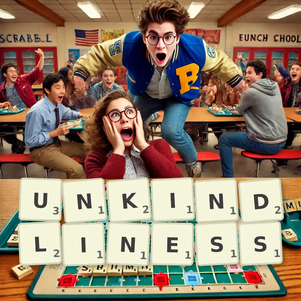 List of words with letters UNKINDLINESS Words with letters UNKINDLINESS