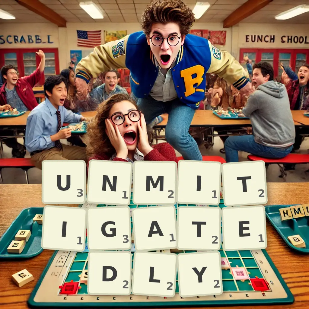 List of words with letters UNMITIGATEDLY Words with letters UNMITIGATEDLY
