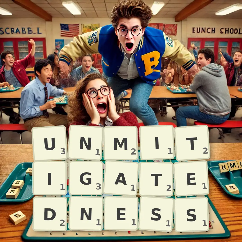 List of words with letters UNMITIGATEDNESS Words with letters UNMITIGATEDNESS