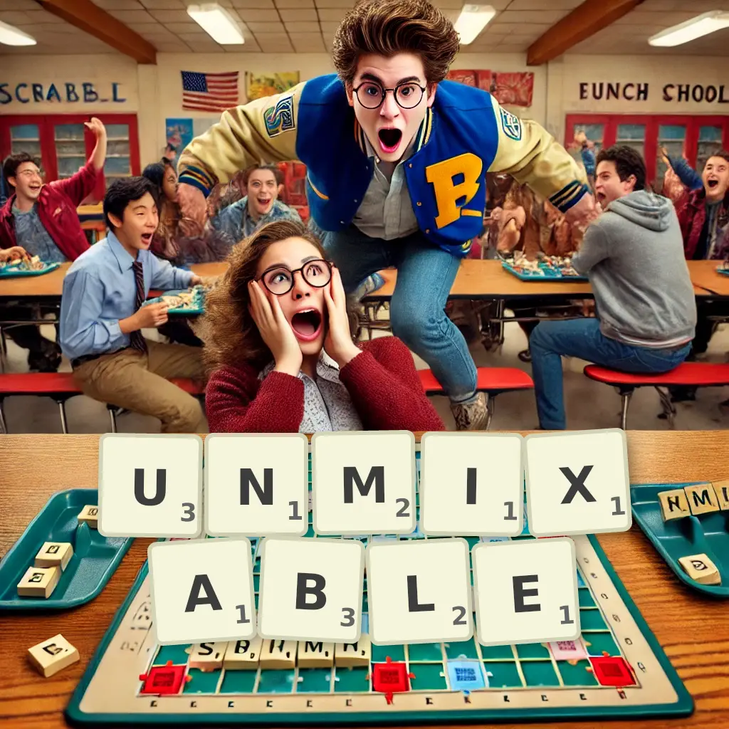 List of words with letters UNMIXABLE Words with letters UNMIXABLE