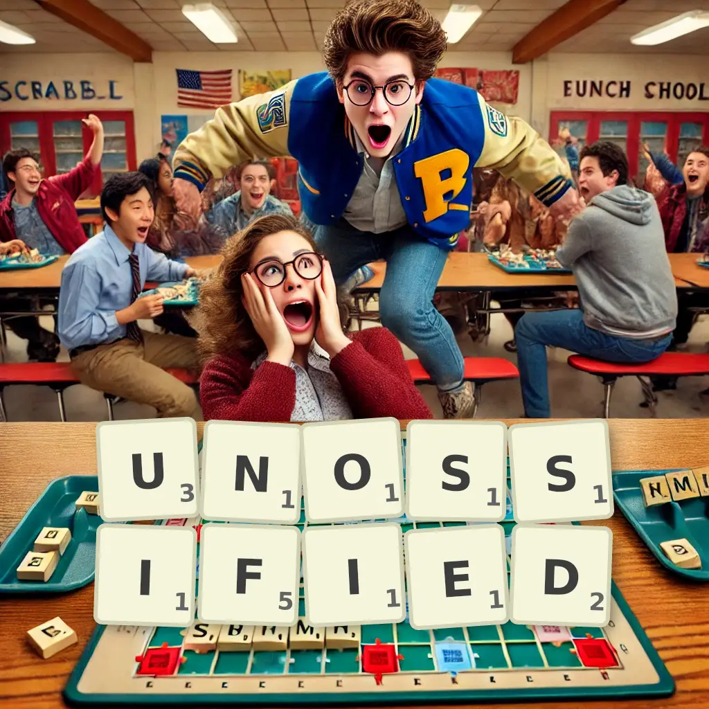 List of words with letters UNOSSIFIED Words with letters UNOSSIFIED