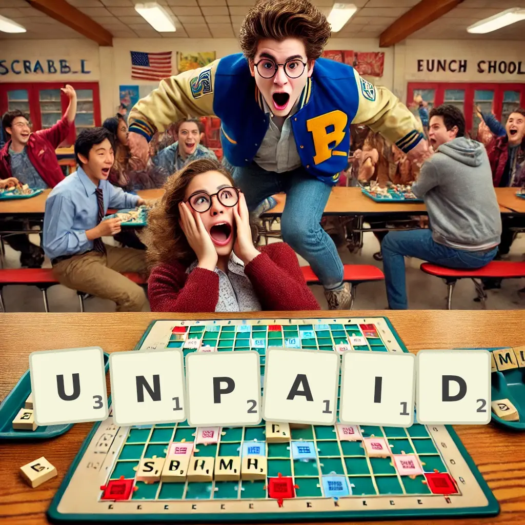 List of words with letters UNPAID Words with letters UNPAID