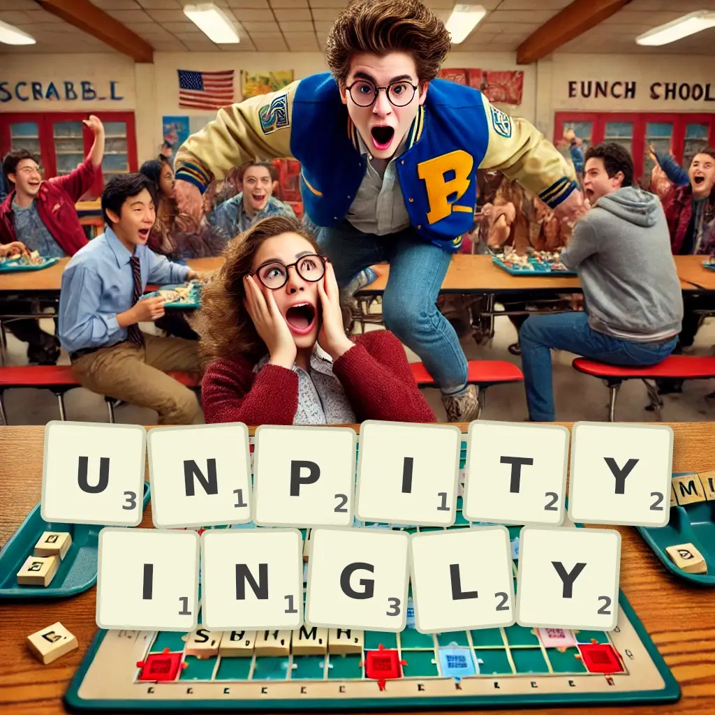 List of words with letters UNPITYINGLY Words with letters UNPITYINGLY
