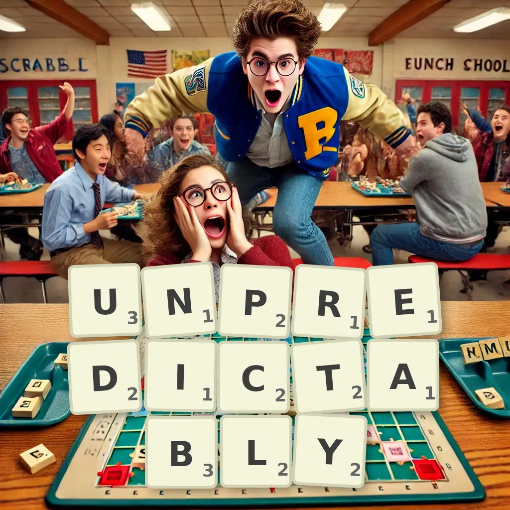 List of words with letters UNPREDICTABLY Words with letters UNPREDICTABLY