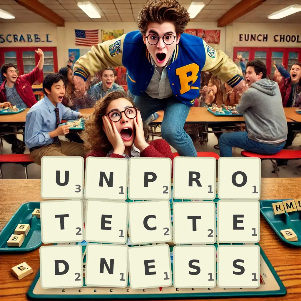 List of words with letters UNPROTECTEDNESS Words with letters UNPROTECTEDNESS