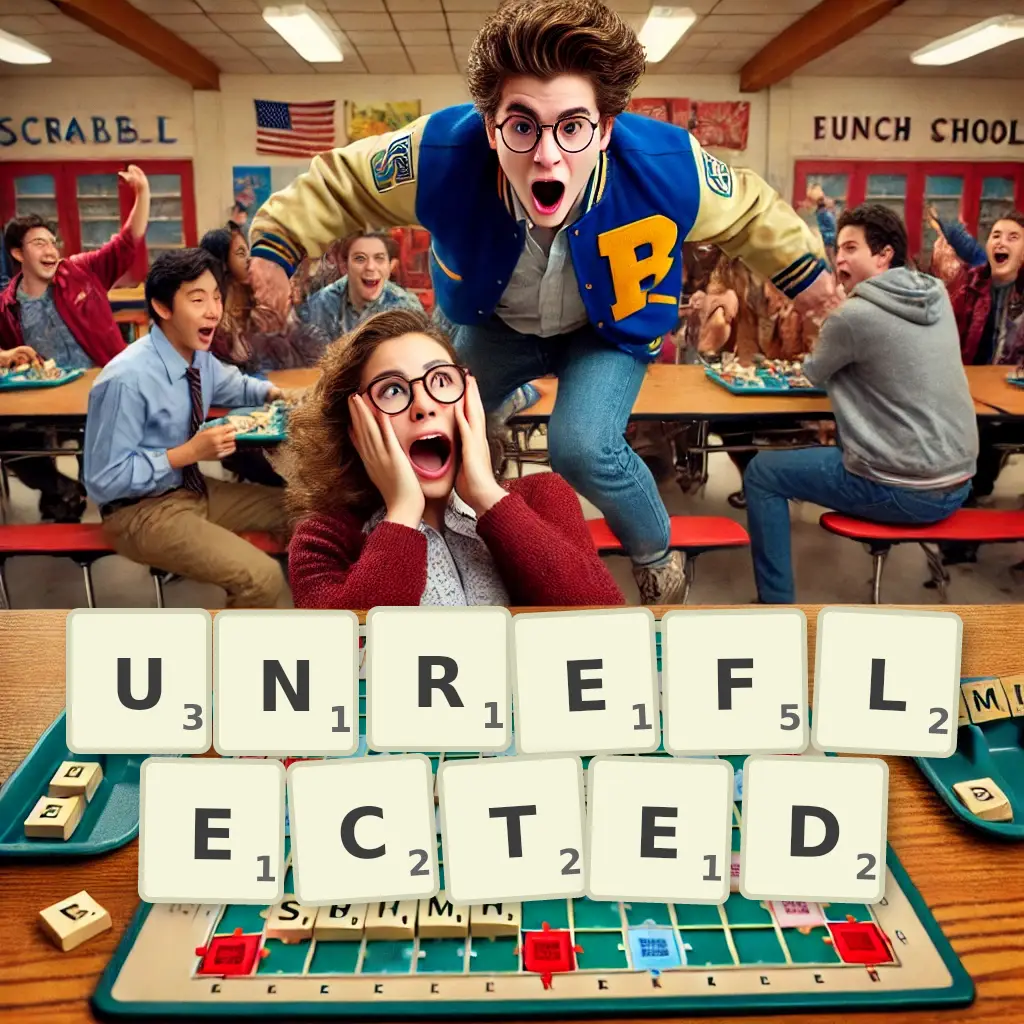 List of words with letters UNREFLECTED Words with letters UNREFLECTED