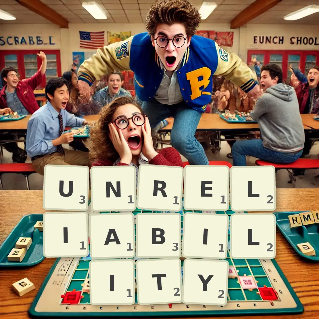 List of words with letters UNRELIABILITY Words with letters UNRELIABILITY