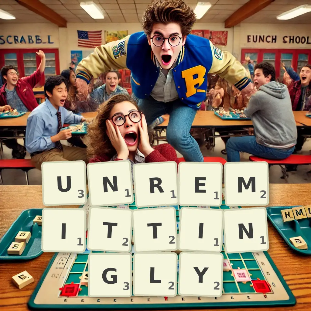 List of words with letters UNREMITTINGLY Words with letters UNREMITTINGLY