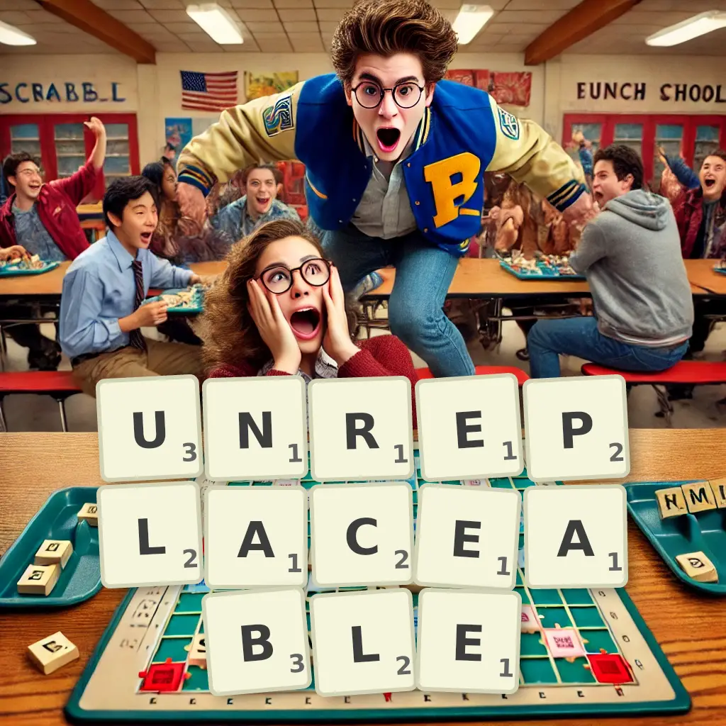 List of words with letters UNREPLACEABLE Words with letters UNREPLACEABLE