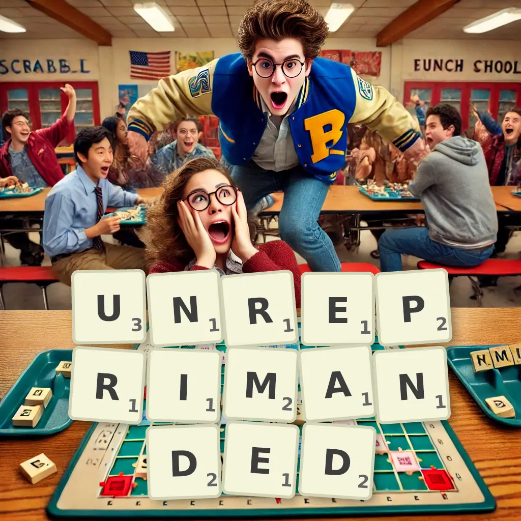 List of words with letters UNREPRIMANDED Words with letters UNREPRIMANDED