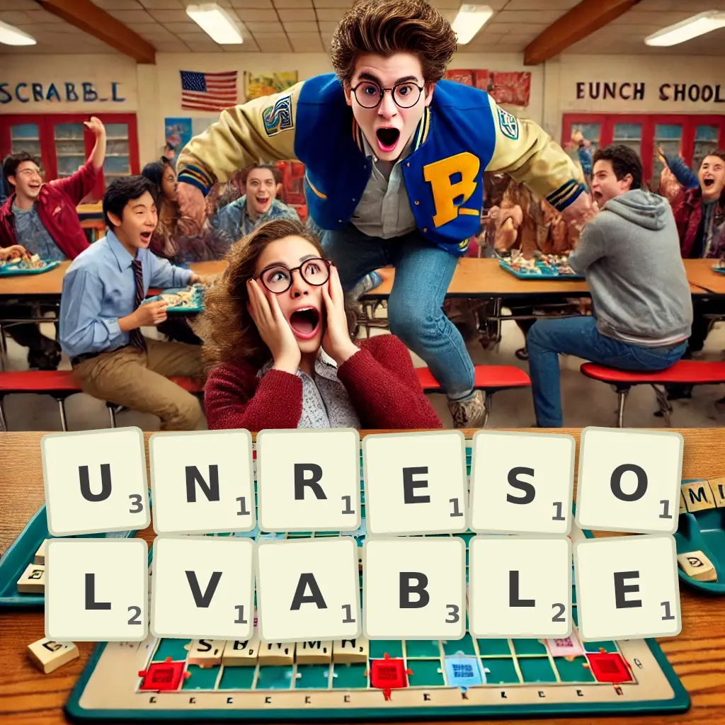 List of words with letters UNRESOLVABLE Words with letters UNRESOLVABLE