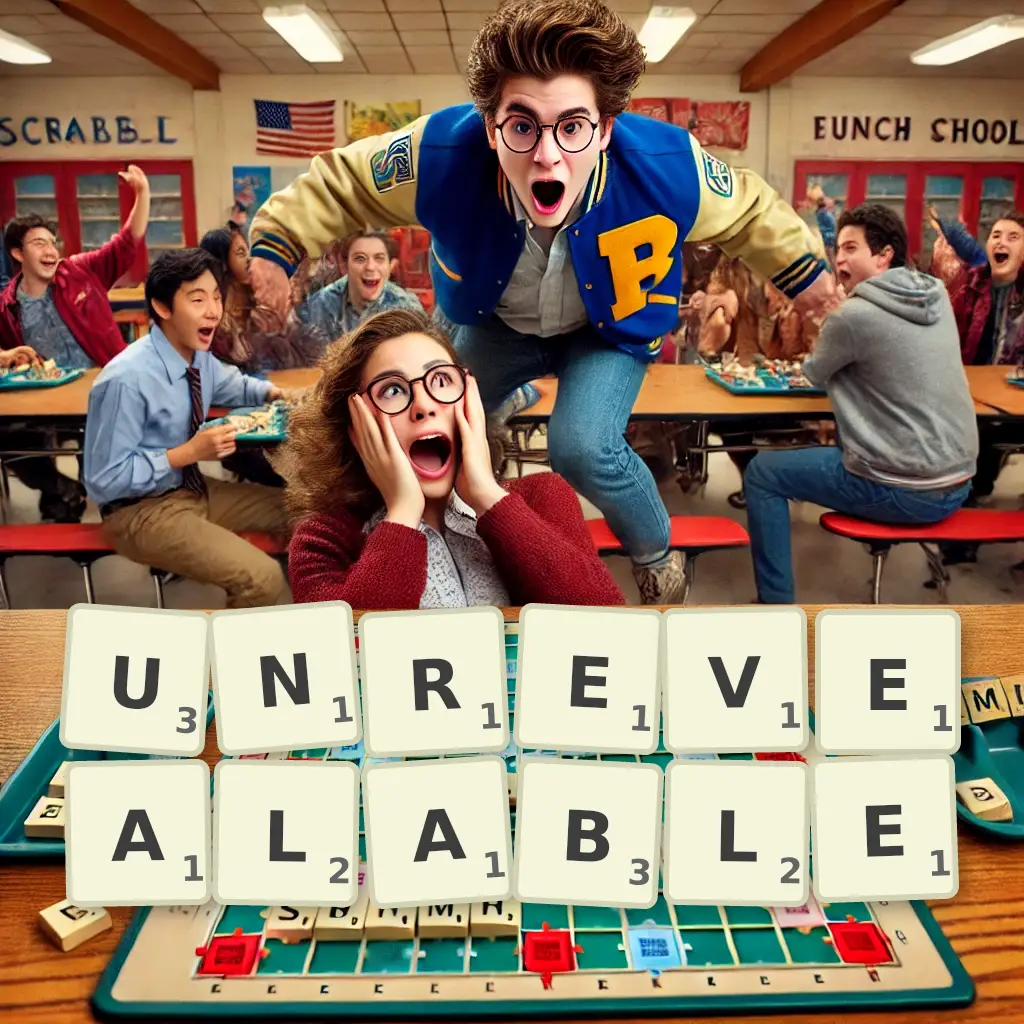 List of words with letters UNREVEALABLE Words with letters UNREVEALABLE