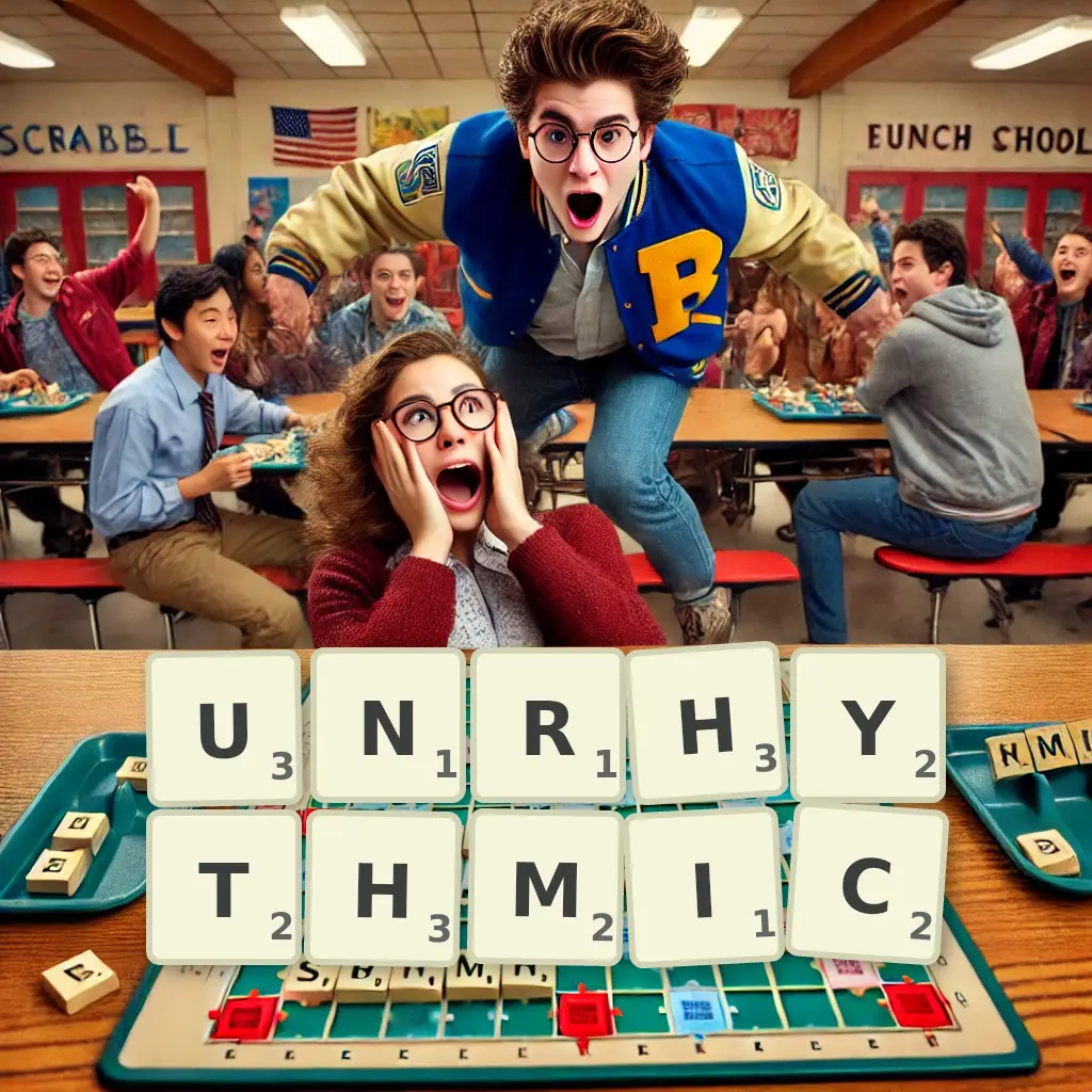 List of words with letters UNRHYTHMIC Words with letters UNRHYTHMIC