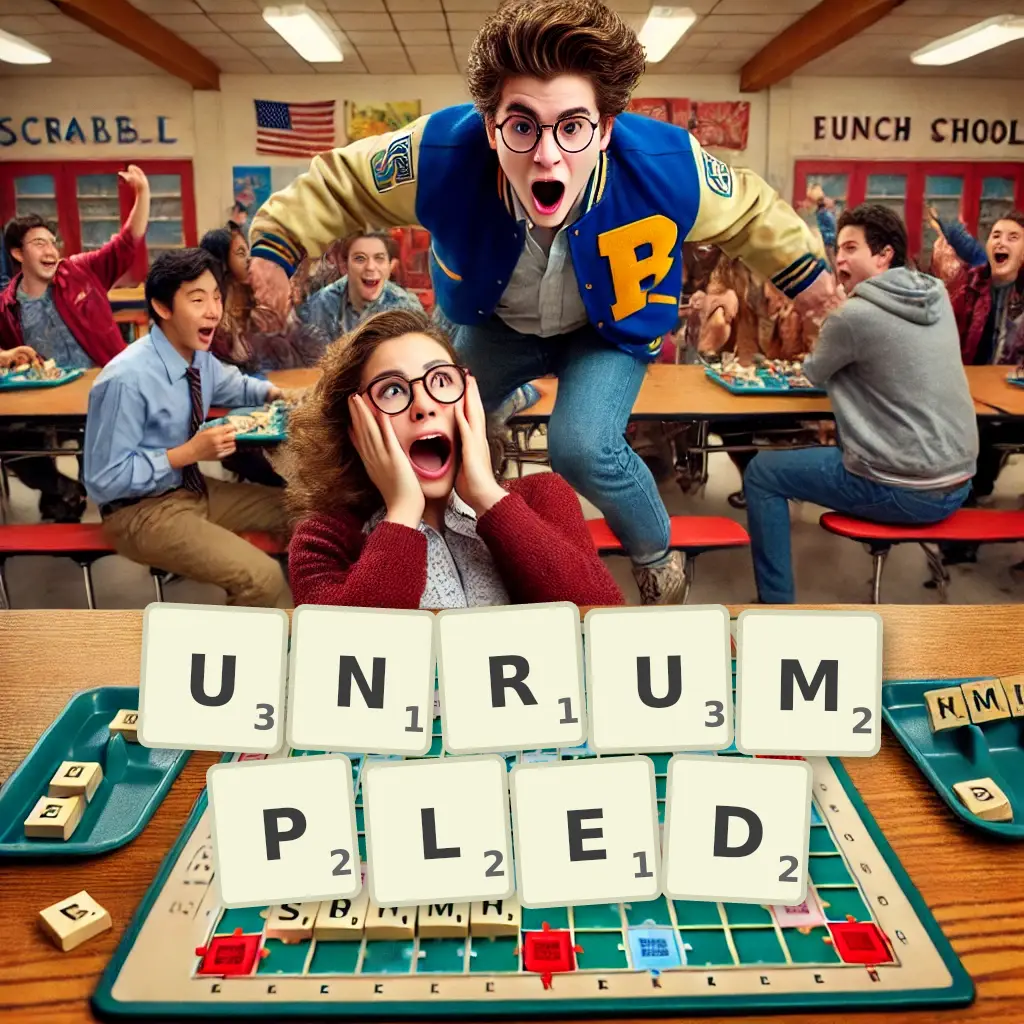List of words with letters UNRUMPLED Words with letters UNRUMPLED