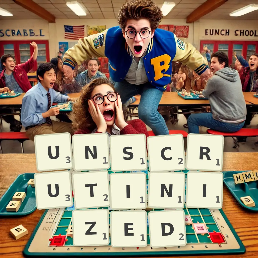 List of words with letters UNSCRUTINIZED Words with letters UNSCRUTINIZED