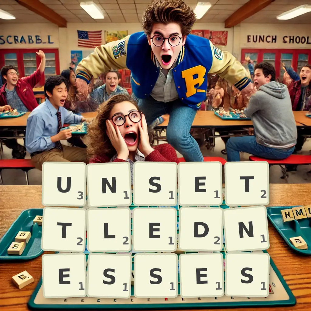 List of words with letters UNSETTLEDNESSES Words with letters UNSETTLEDNESSES