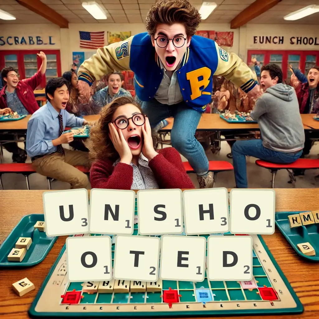 List of words with letters UNSHOOTED Words with letters UNSHOOTED