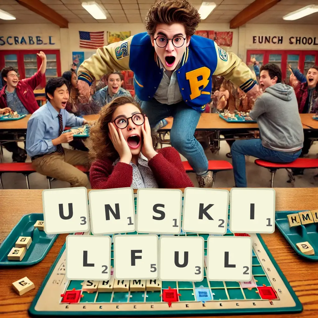 List of words with letters UNSKILFUL Words with letters UNSKILFUL