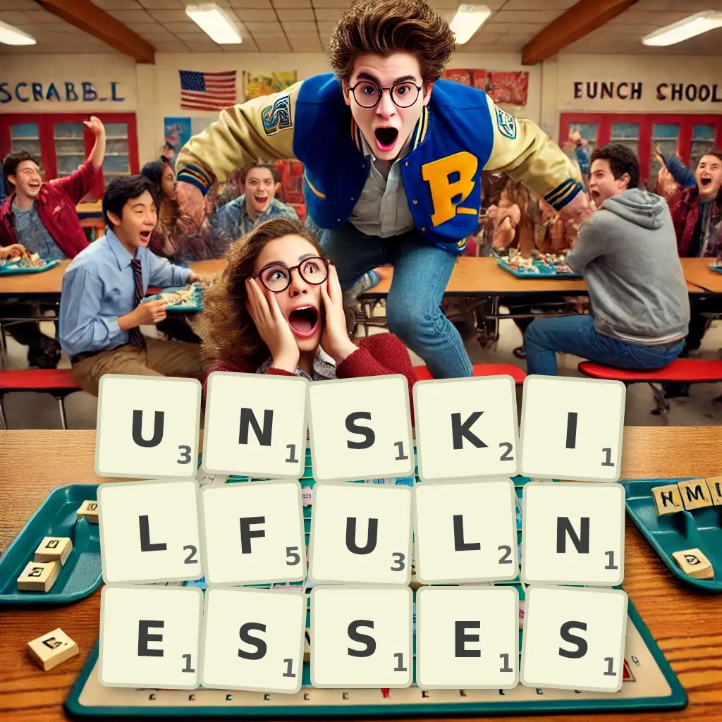 List of words with letters UNSKILFULNESSES Words with letters UNSKILFULNESSES