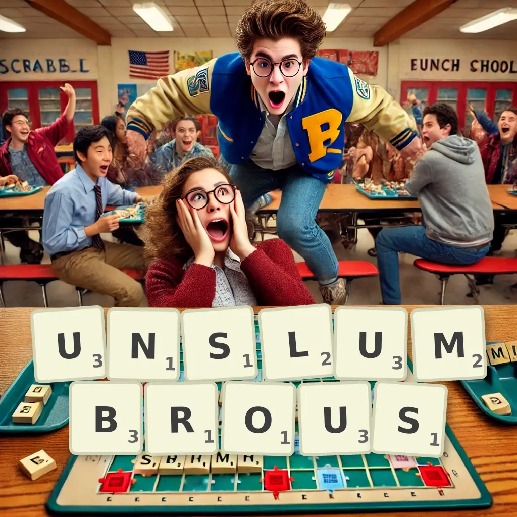 List of words with letters UNSLUMBROUS Words with letters UNSLUMBROUS