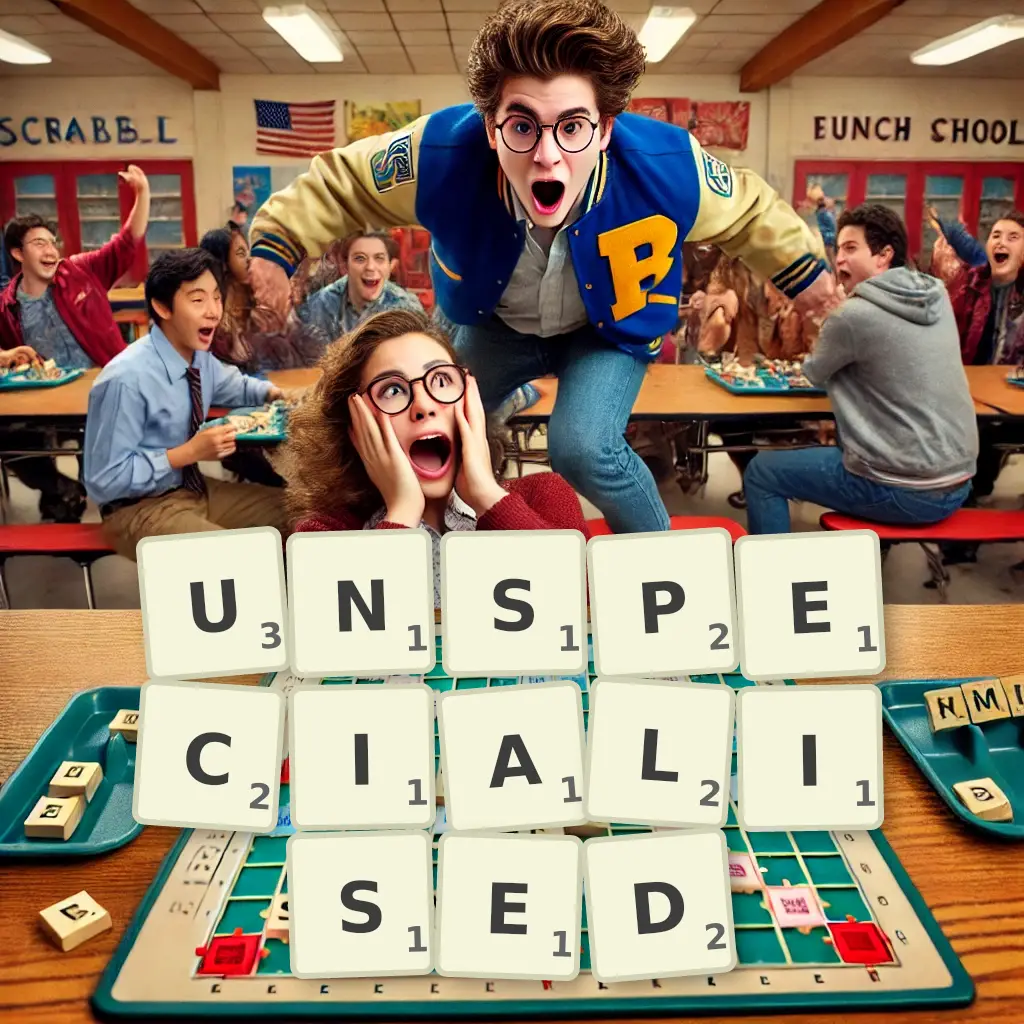 List of words with letters UNSPECIALISED Words with letters UNSPECIALISED