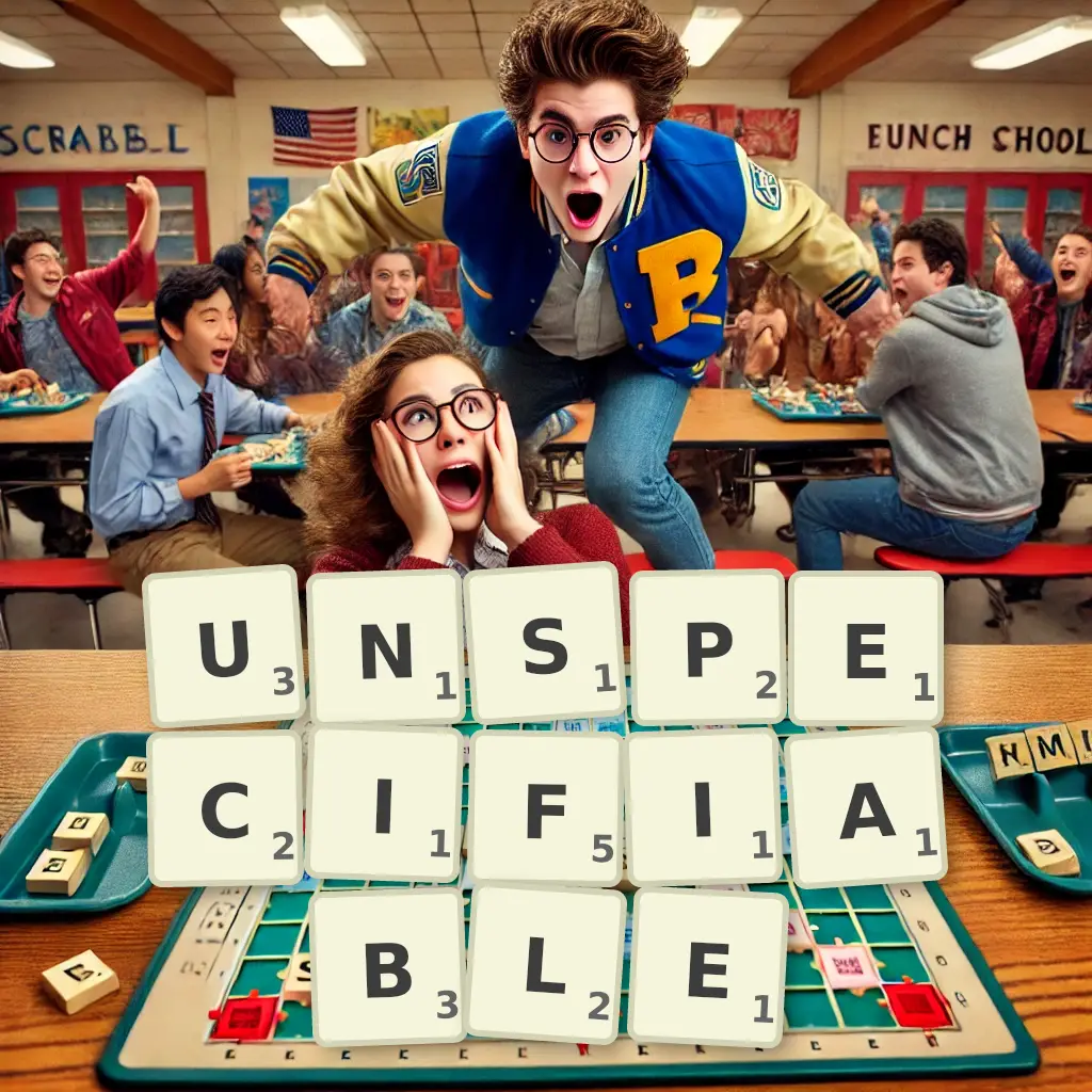 List of words with letters UNSPECIFIABLE Words with letters UNSPECIFIABLE