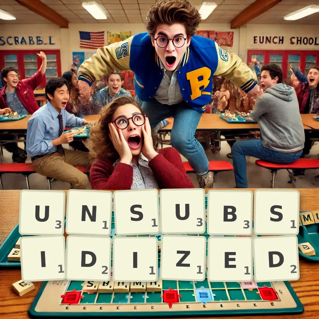 List of words with letters UNSUBSIDIZED Words with letters UNSUBSIDIZED