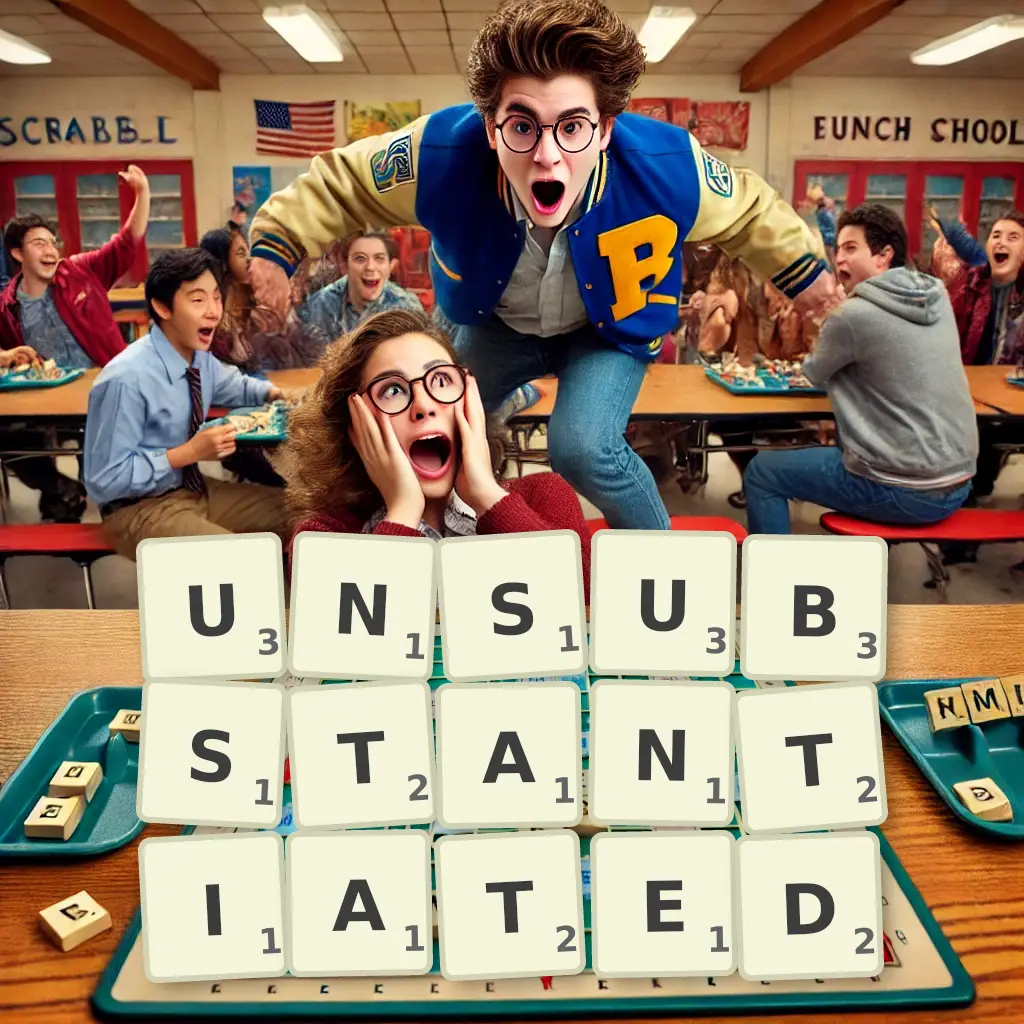 List of words with letters UNSUBSTANTIATED Words with letters UNSUBSTANTIATED