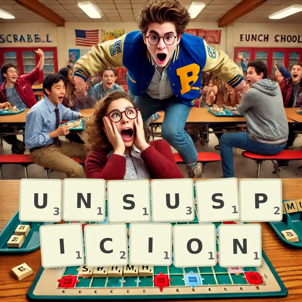 List of words with letters UNSUSPICION Words with letters UNSUSPICION