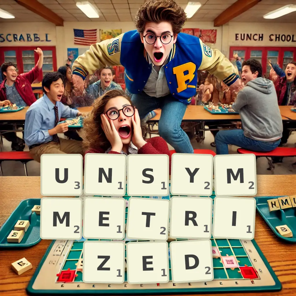 List of words with letters UNSYMMETRIZED Words with letters UNSYMMETRIZED