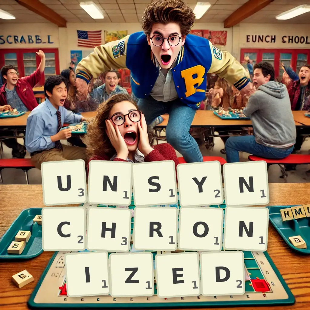 List of words with letters UNSYNCHRONIZED Words with letters UNSYNCHRONIZED
