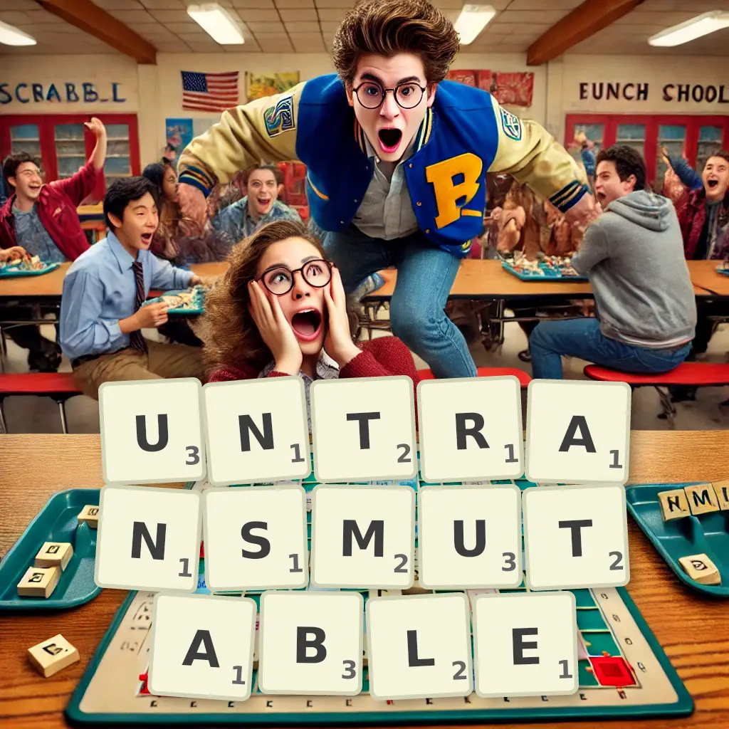 List of words with letters UNTRANSMUTABLE Words with letters UNTRANSMUTABLE