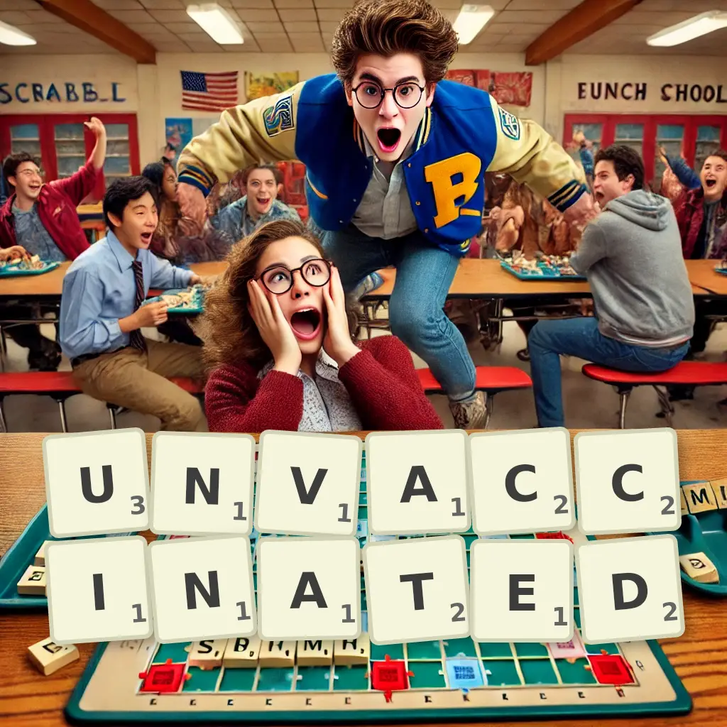 List of words with letters UNVACCINATED Words with letters UNVACCINATED