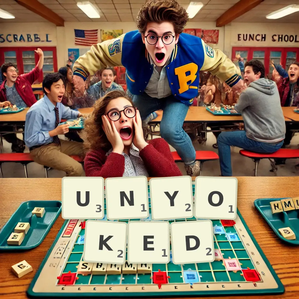 List of words with letters UNYOKED Words with letters UNYOKED